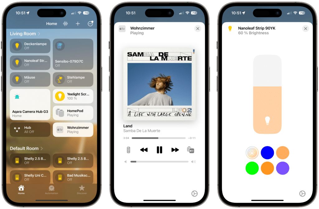 Мобильное приложения для управления Apple Homekit