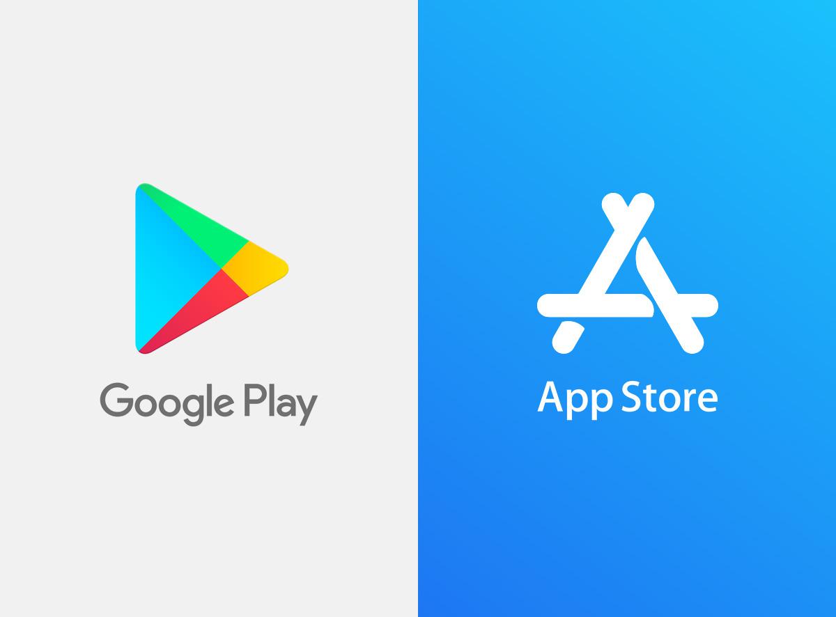 App Store и Google Play